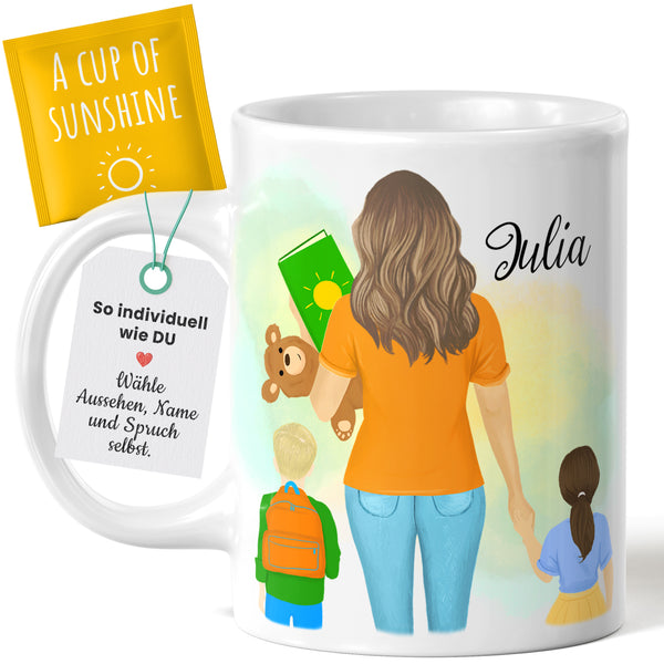 Tasse Erzieherin, Lehrerin, Pädagogin